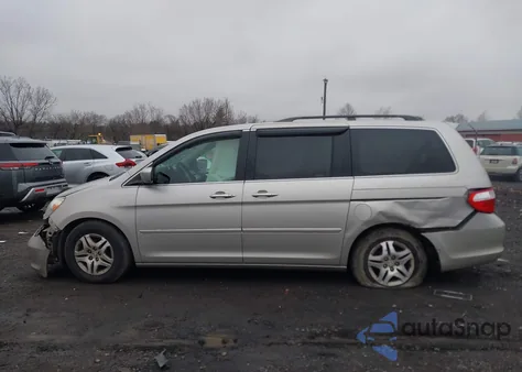 2005 Honda Odyssey Ex-L z USA, uszkodzony, nr VIN 5FNRL38705B008917